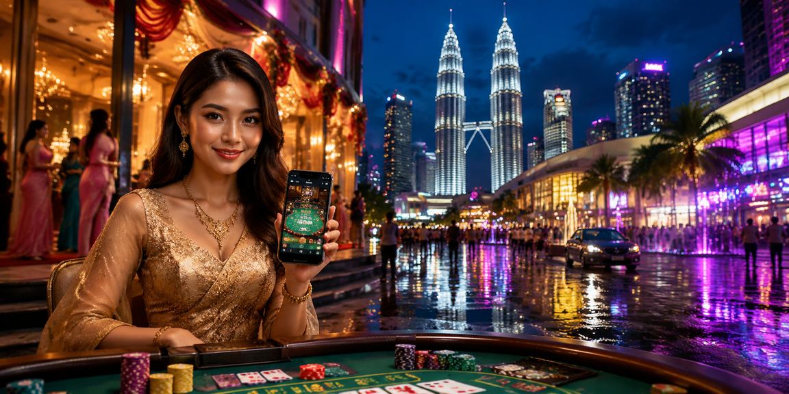 Peminat kasino di Kuala Lumpur mengikuti meja Baccarat langsung di judikiss88
